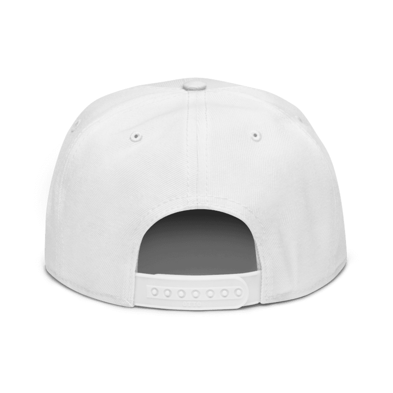 Three-Peat Snapback Hat (White or Black)