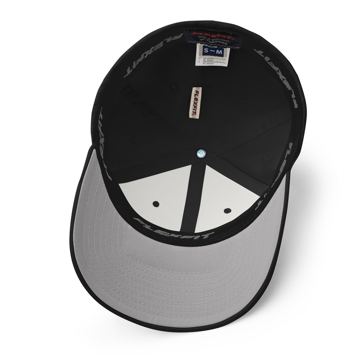 Three-Peat Fitted Hat (White, Black or Camo)