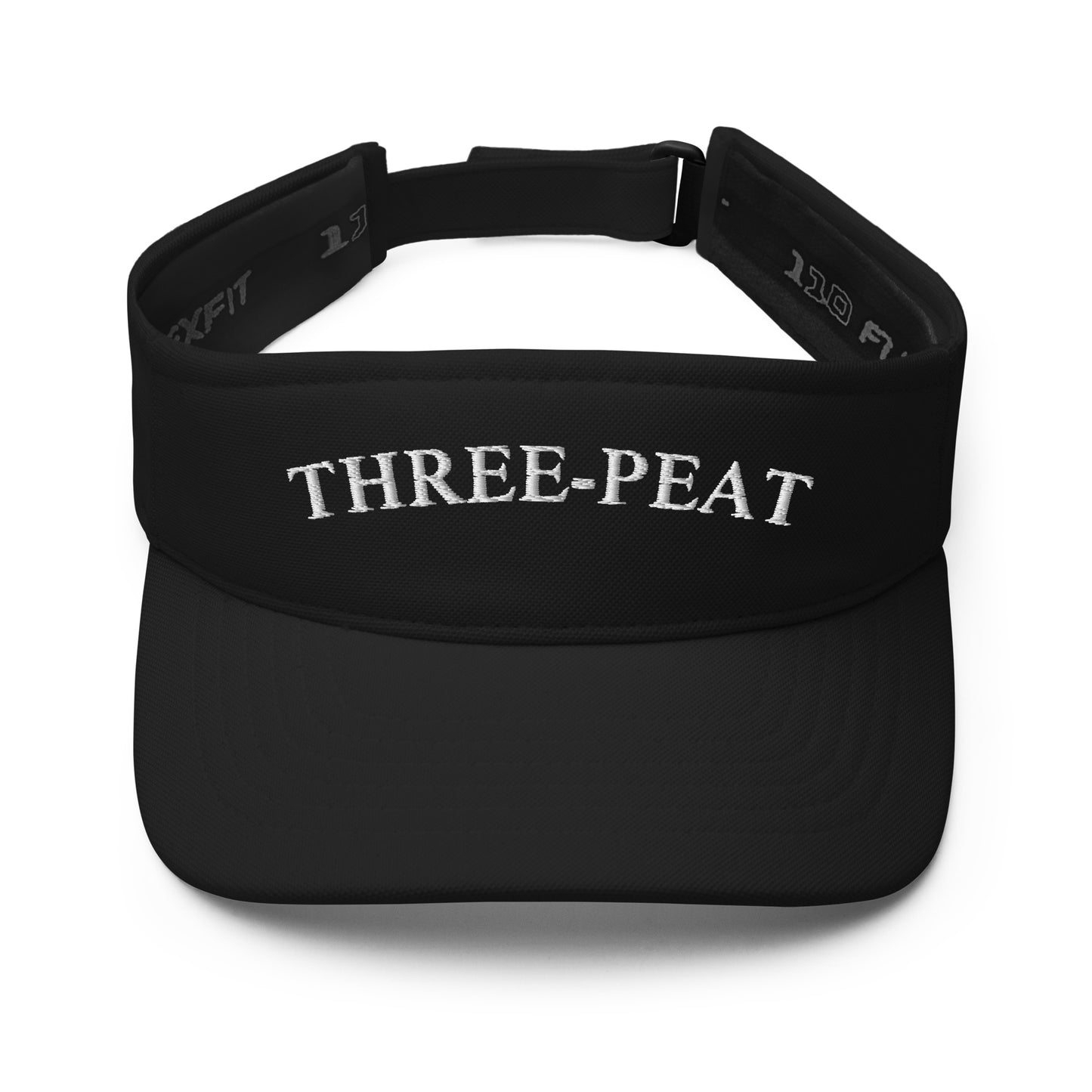 Three-Peat Visor (Red or Black)