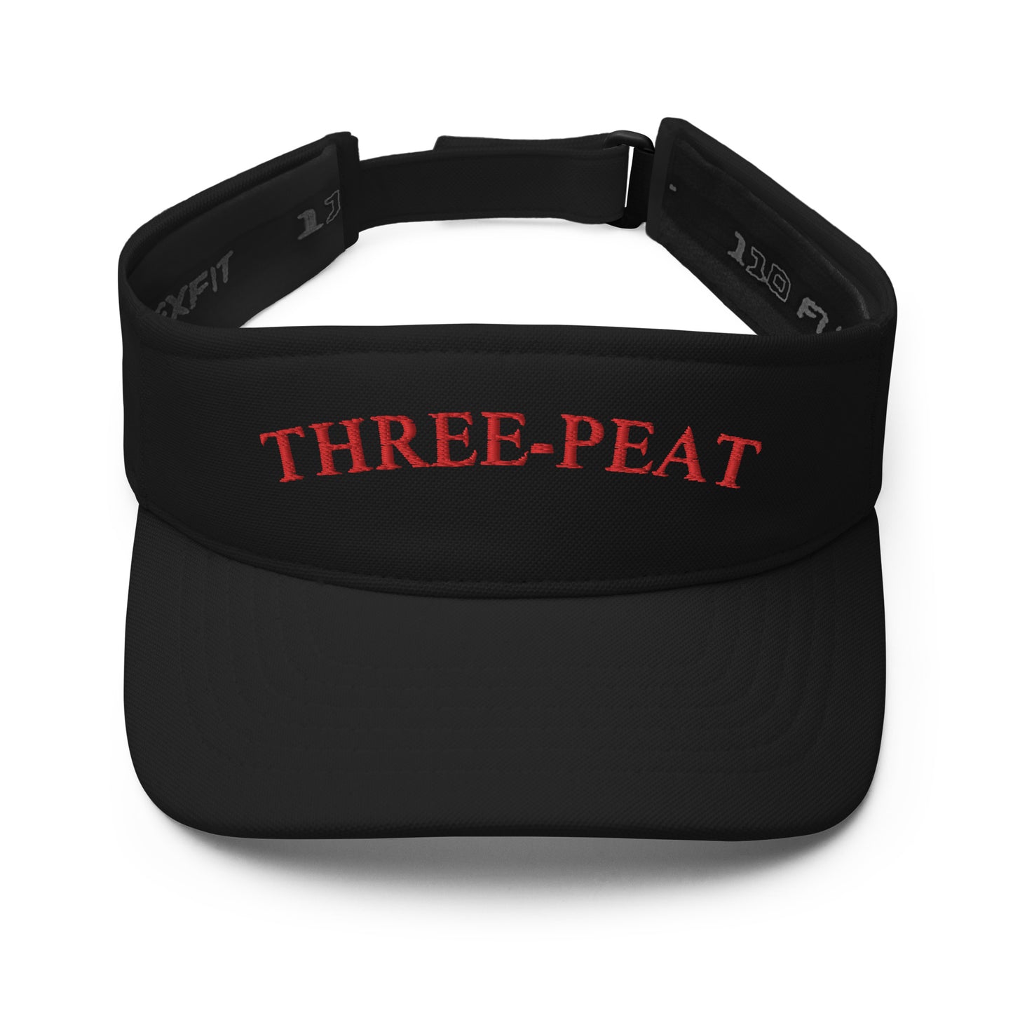 Three-Peat Visor (White or Black)