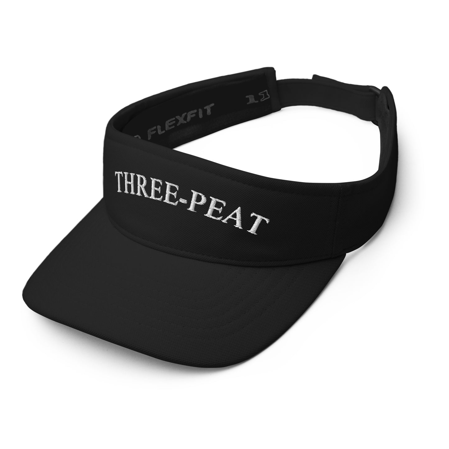 Three-Peat Visor (Red or Black)