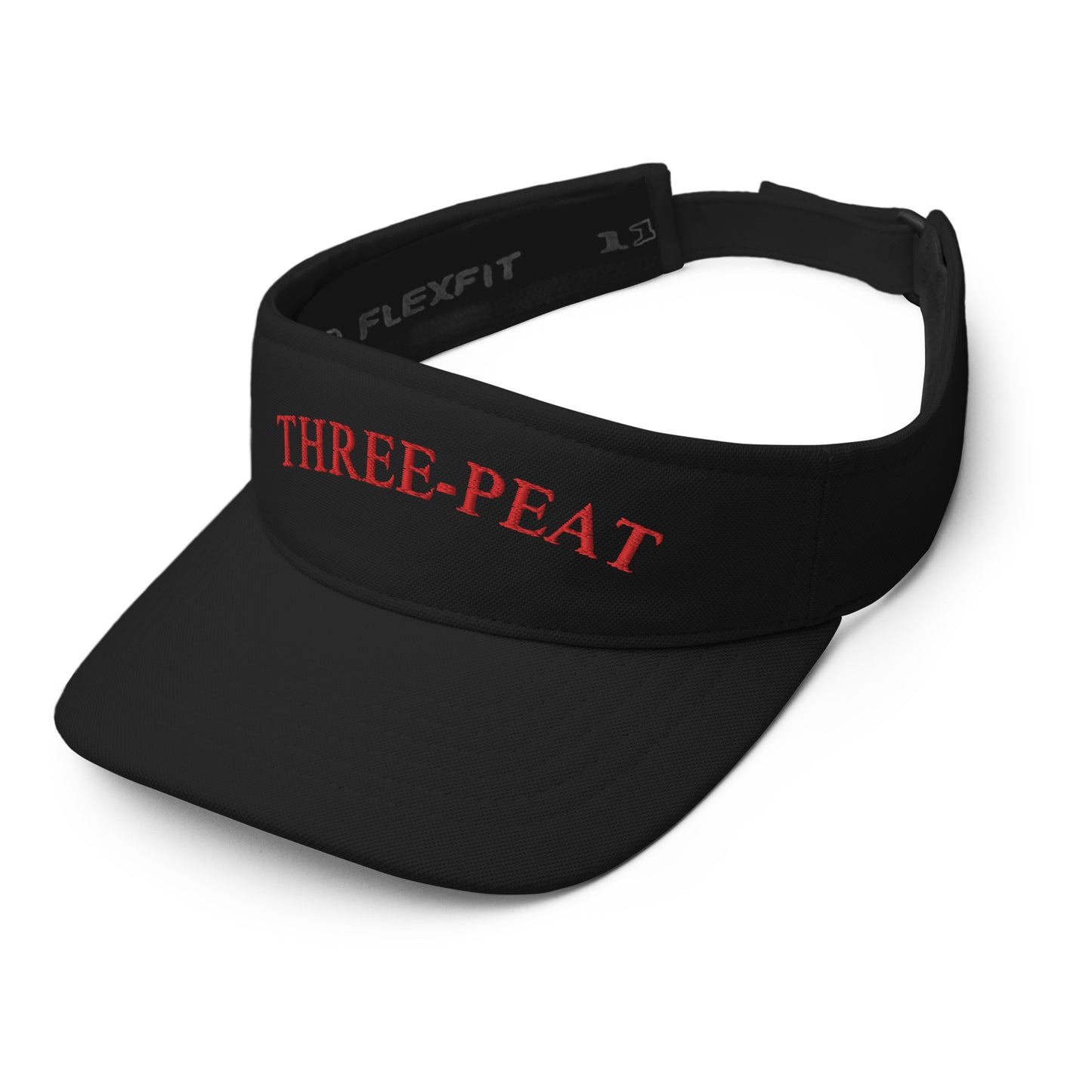 Three-Peat Visor (White or Black)