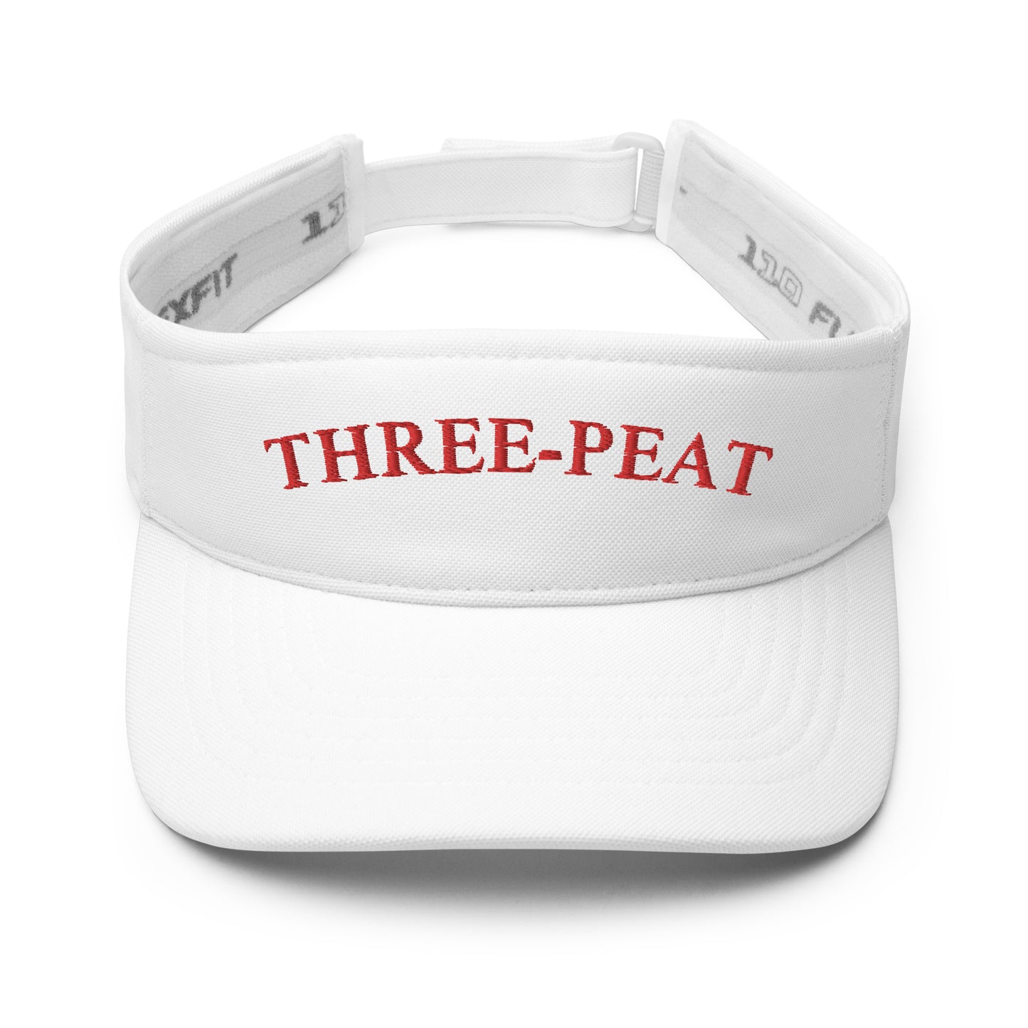 Three-Peat Visor (White or Black)